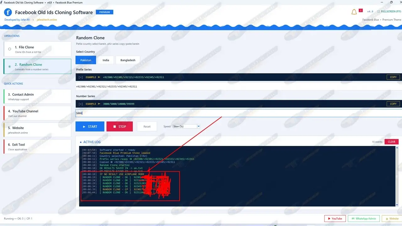 Facebook Old IDs Cloning Software